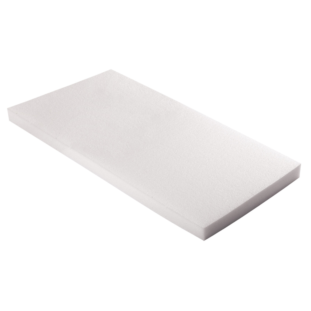 Ethafoam 100cm x 50cm x 5cm, weiss