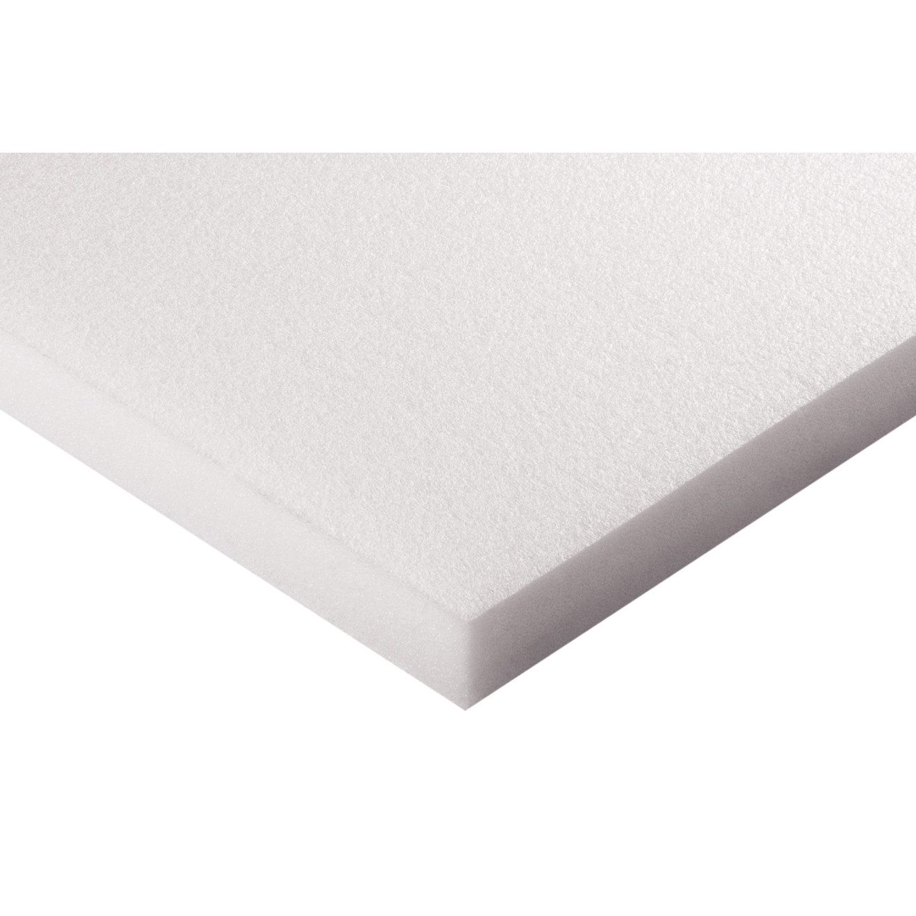 Ethafoam 100cm x 50cm x 5cm, weiss