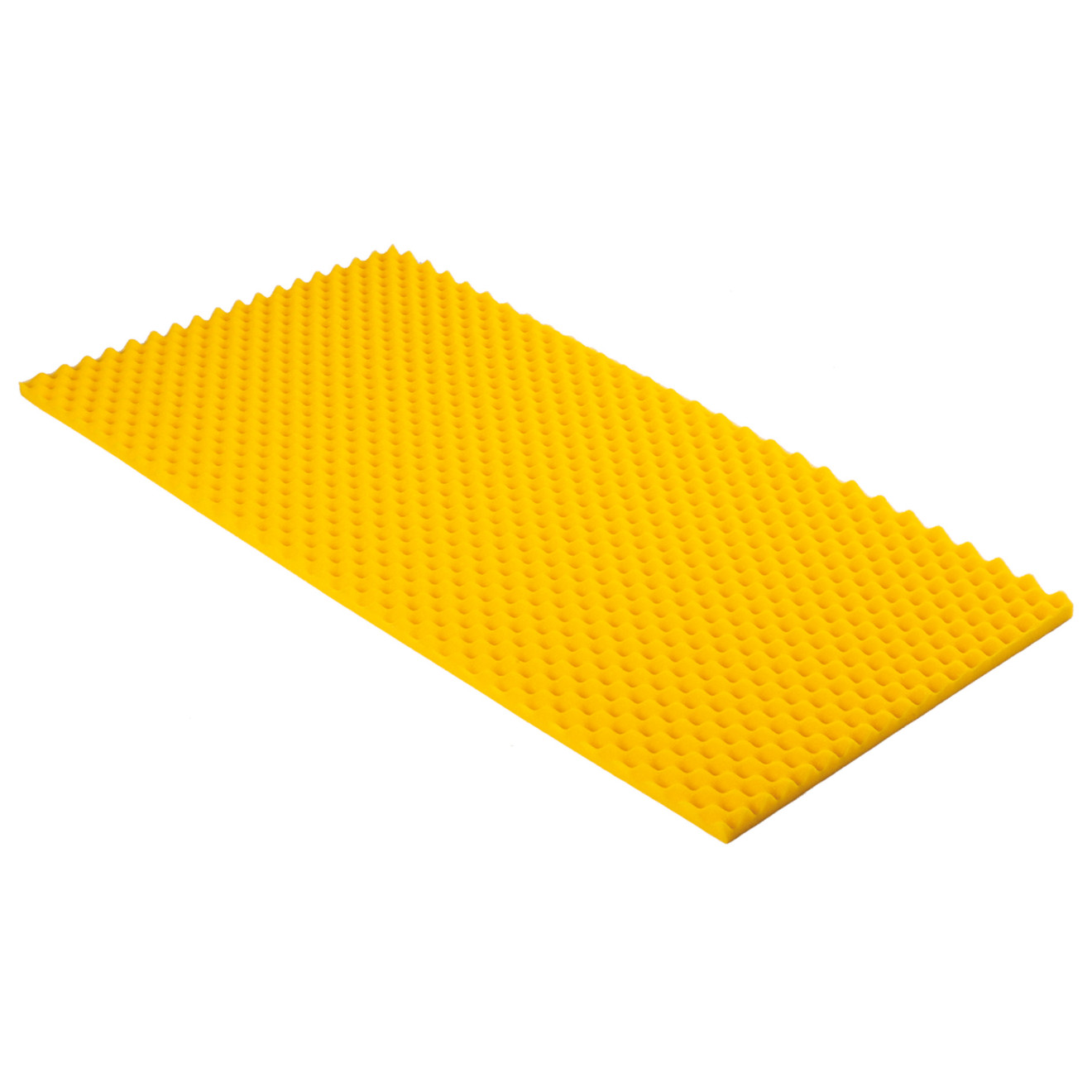 Gelber Akustikschaumstoff Noppenschaumstoff 100x50x2cm