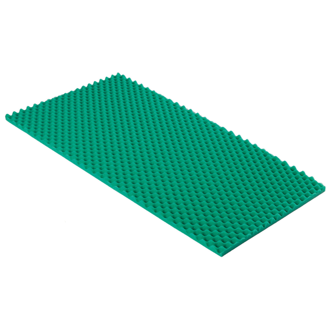 Grüner Akustikschaumstoff Noppenschaumstoff 100x50x2cm