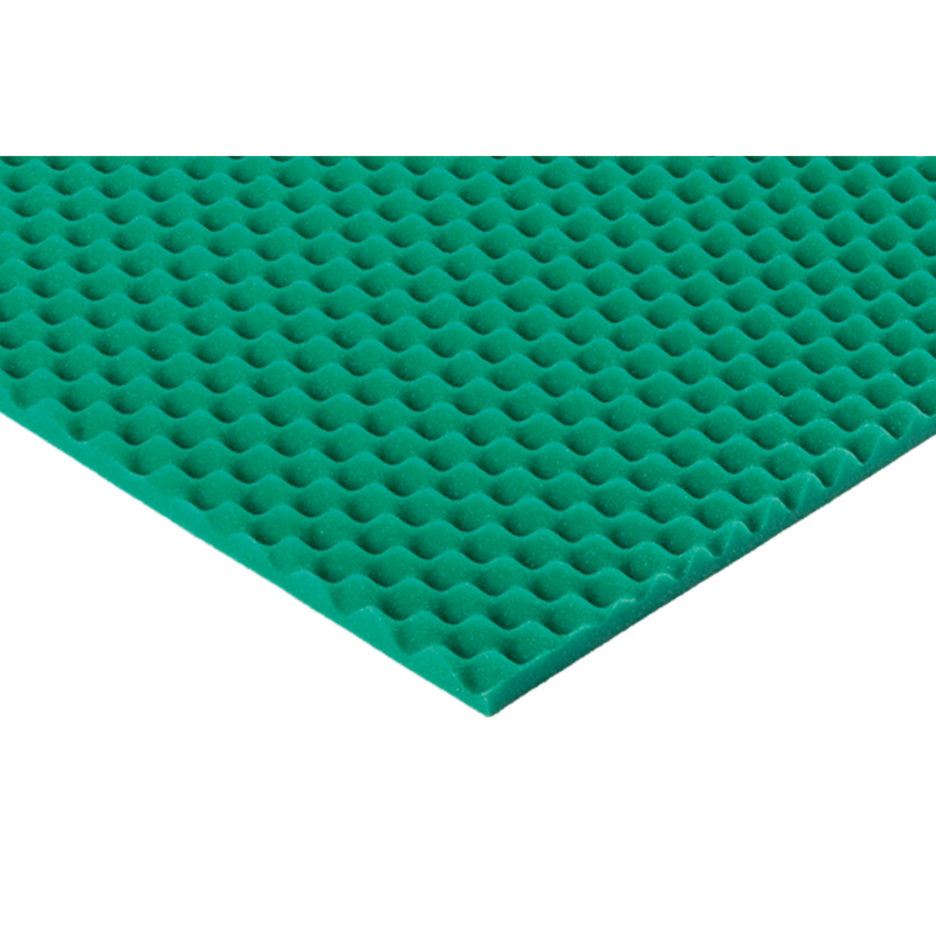 Grüner Akustikschaumstoff Noppenschaumstoff 100x50x2cm