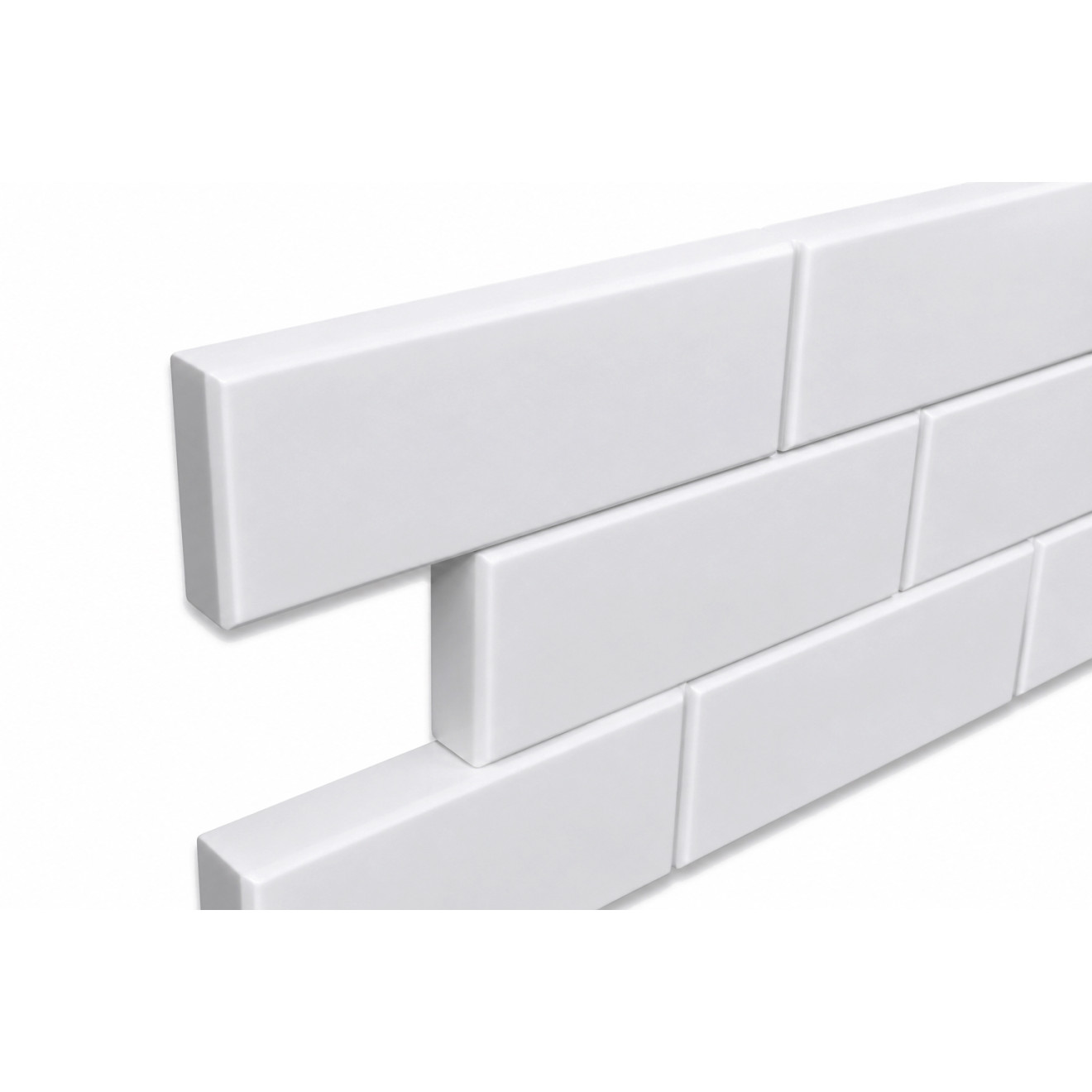 Akustikriegel Mauer aus Basotect® Schaumstoff 119cm x 14,9cm x 5cm, grau