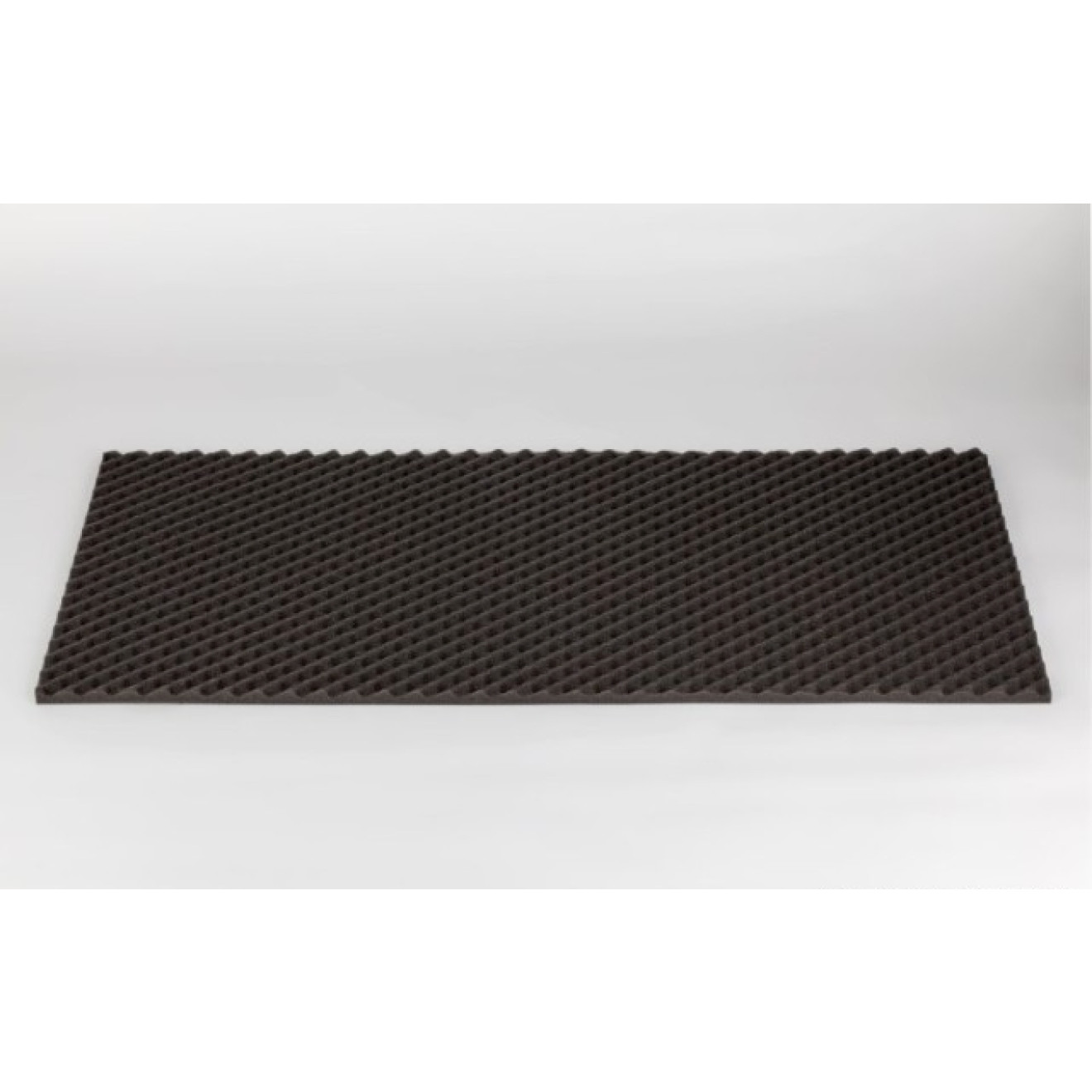 Akustik Noppenschaumstoff MicroPor 100 x 50 x 2cm anthrazit - Schaumstoff in Bestqualität