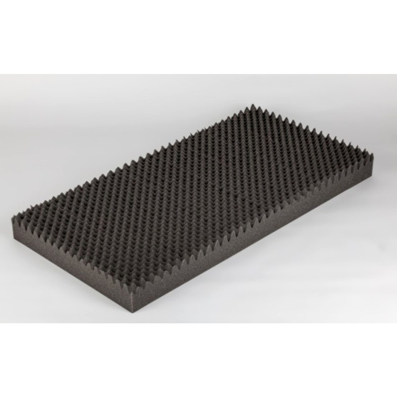 Akustik Noppenschaumstoff MicroPor 100 x 50 x 9cm anthrazit - Schaumstoff in Bestqualität