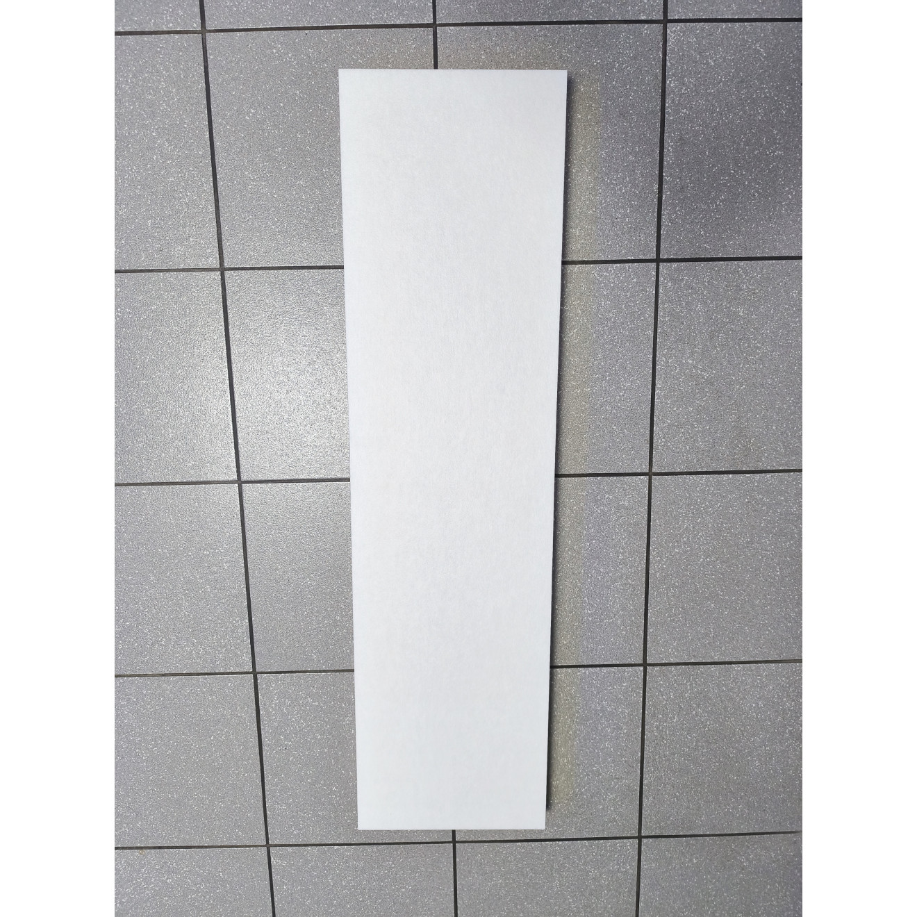Sonderangebot PET-VLIES Akustikabsorber 113cm x 30cm x 5cm, weiße Vliesoberfläche