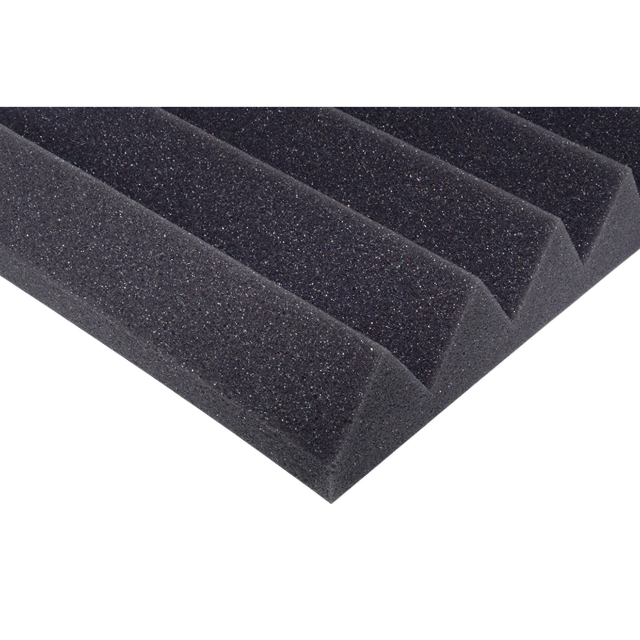 Wave Akustikschaumstoff 25 x 25 x 5cm anthrazit