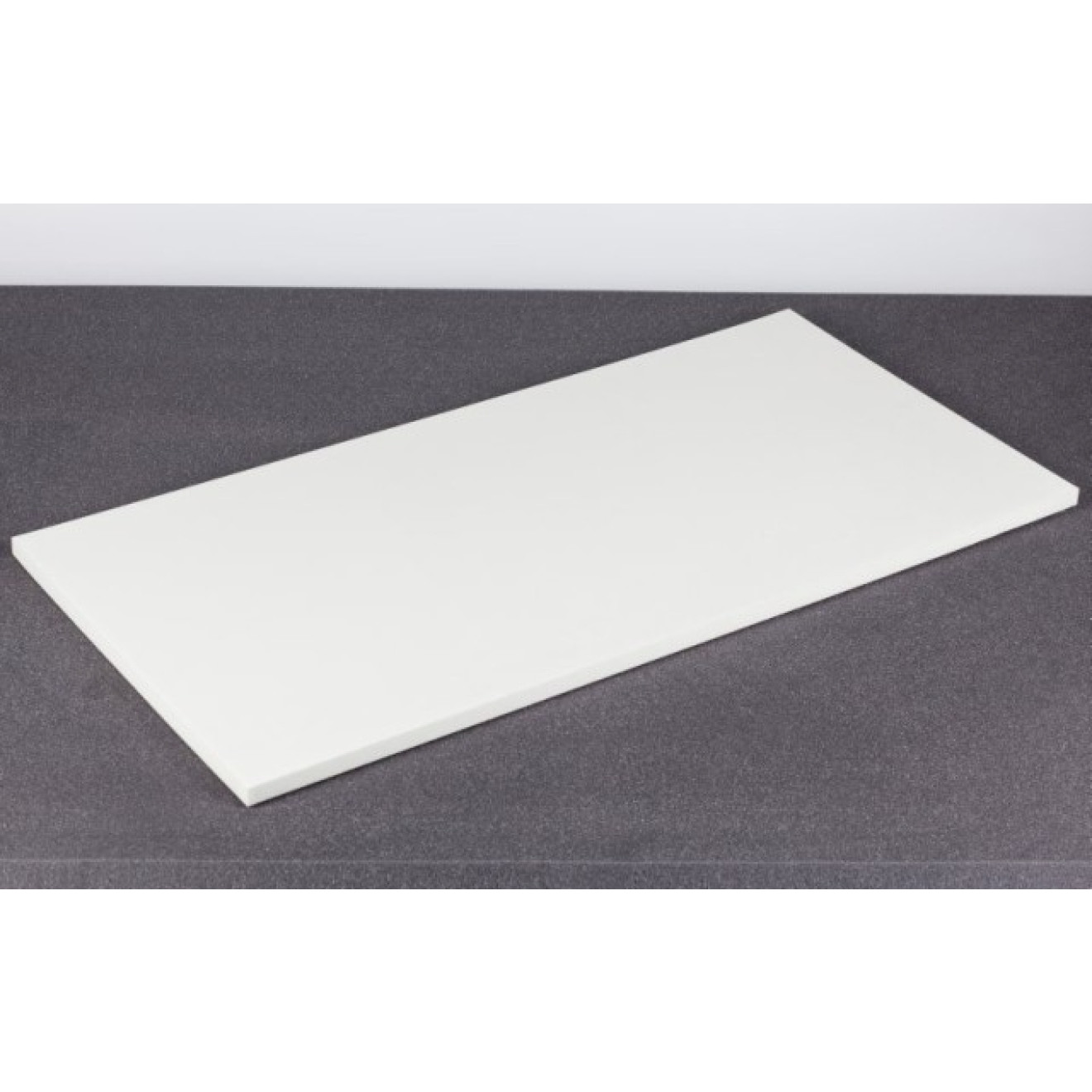Polyethylen PE Schaumstoff 100x50x2cm, weiss