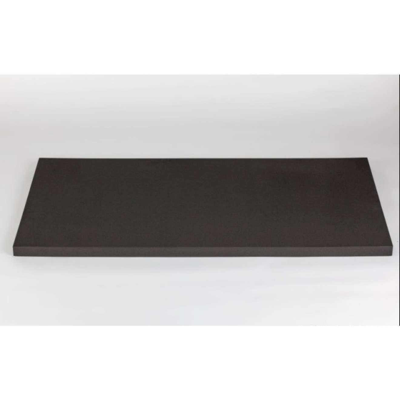 Polyethylen PE Schaumstoff 100x50x3cm, schwarz