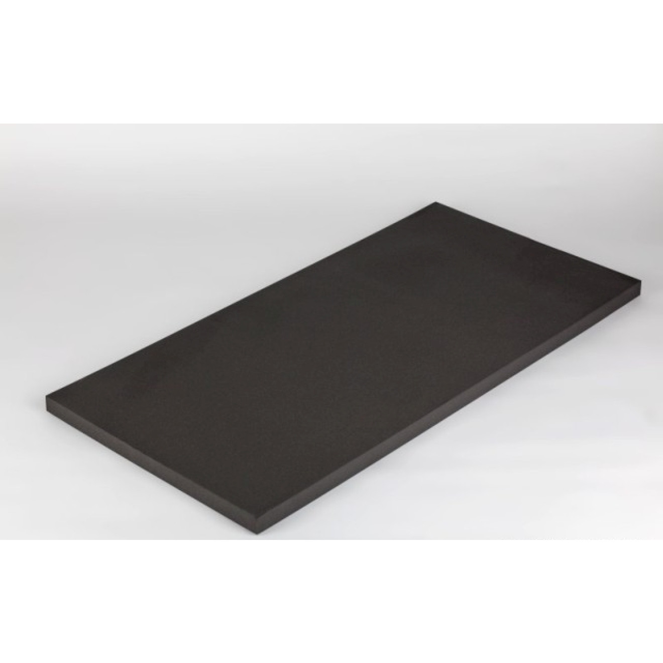Polyethylen PE Schaumstoff 100x50x3cm, schwarz