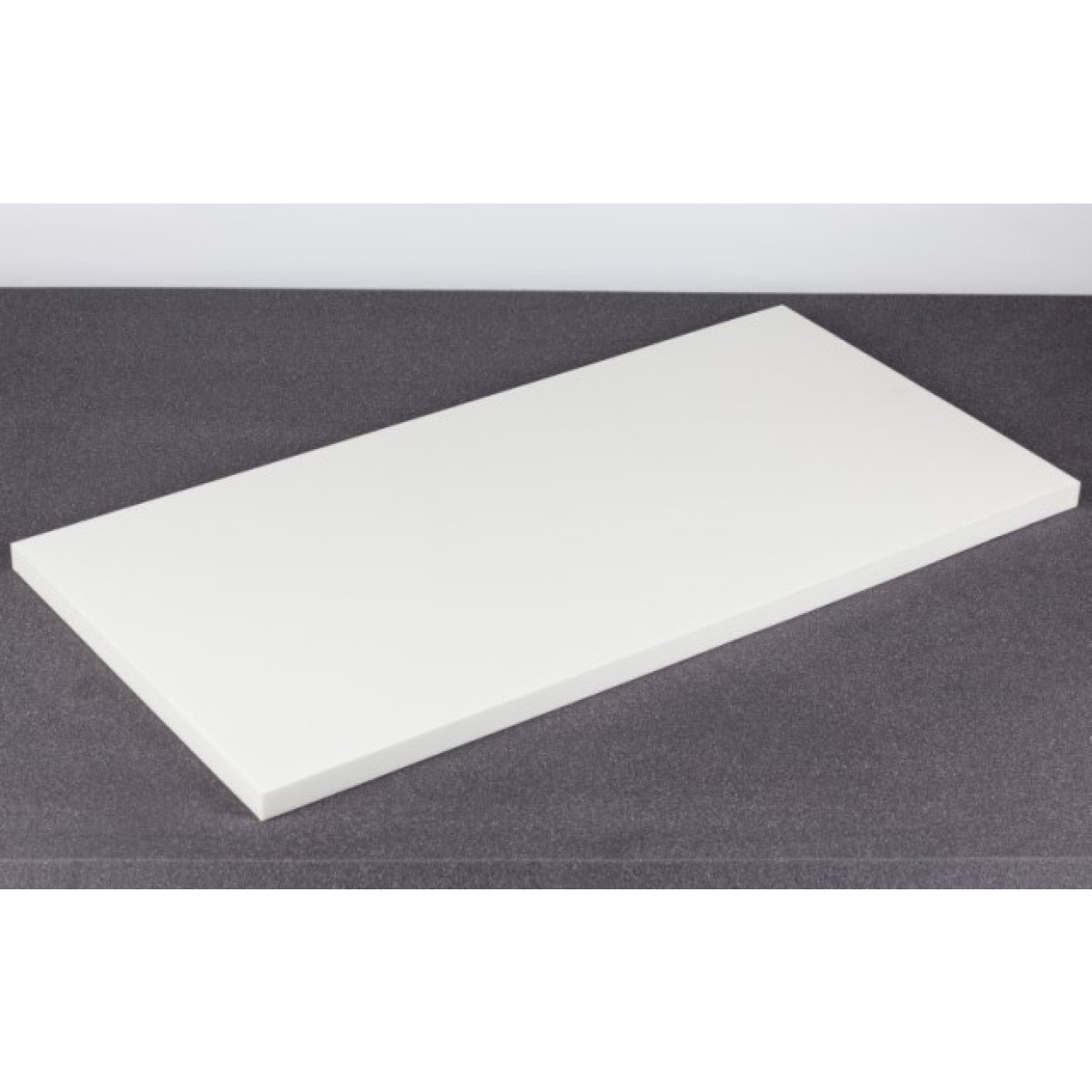 Polyethylen PE Schaumstoff 100x50x3cm, weiss