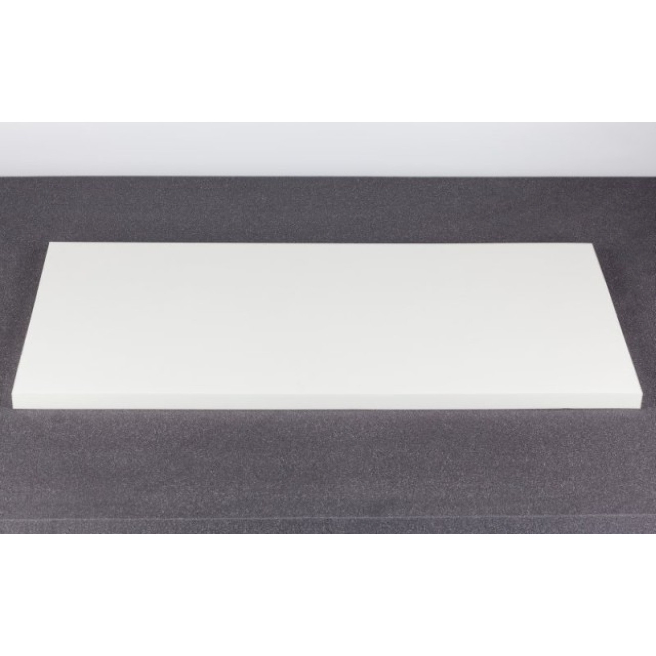 Polyethylen PE Schaumstoff 100x50x3cm, weiss