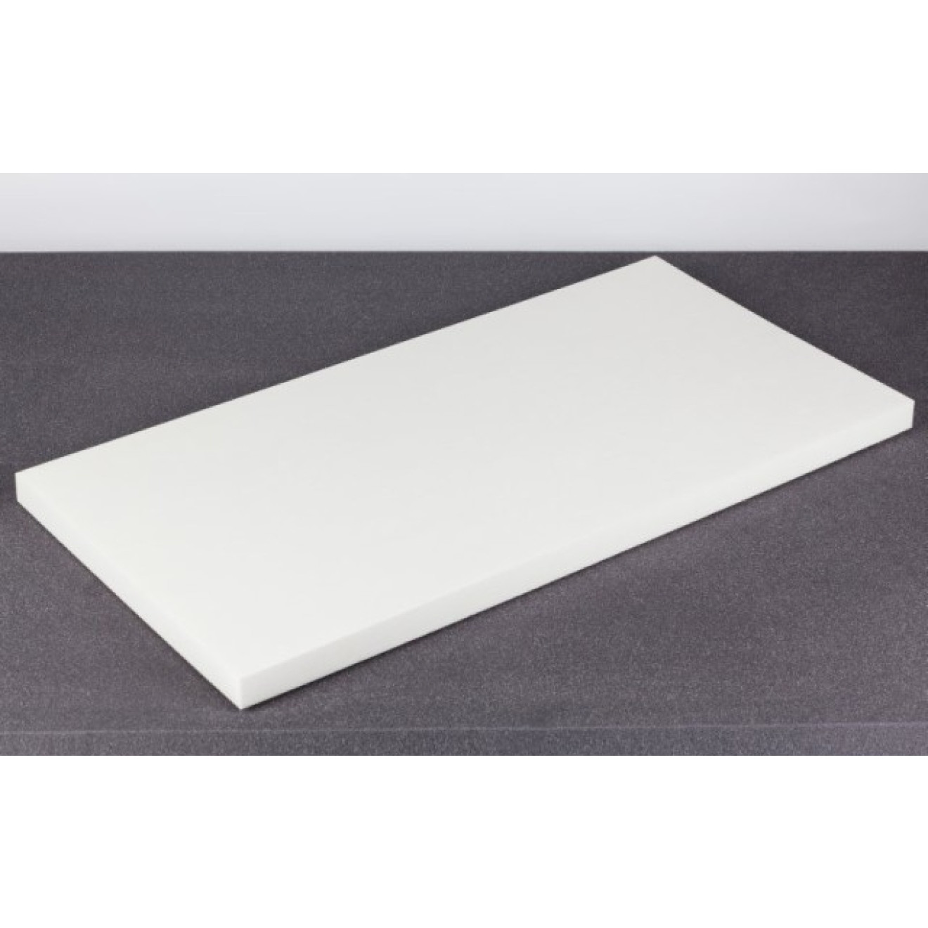 Polyethylen PE Schaumstoff 100x50x4cm, weiss