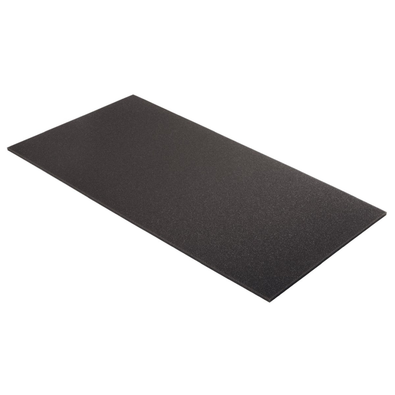Hochwertiger Planer Schaumstoff MicroPor 100 x 50 x 1cm anthrazit - Schallschutzplatte