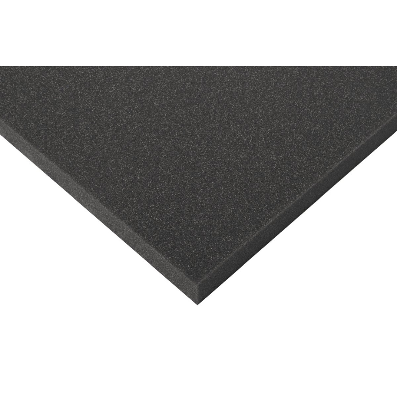 Hochwertiger Planer Schaumstoff MicroPor 100 x 50 x 3cm anthrazit,klebend - Schallschutzplatten