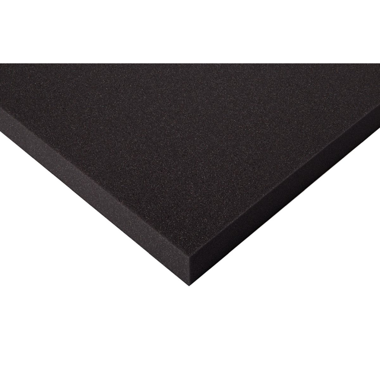 Hochwertiger Planer Schaumstoff MicroPor 100 x 50 x 5cm anthrazit,klebend - Schallschutzplatten