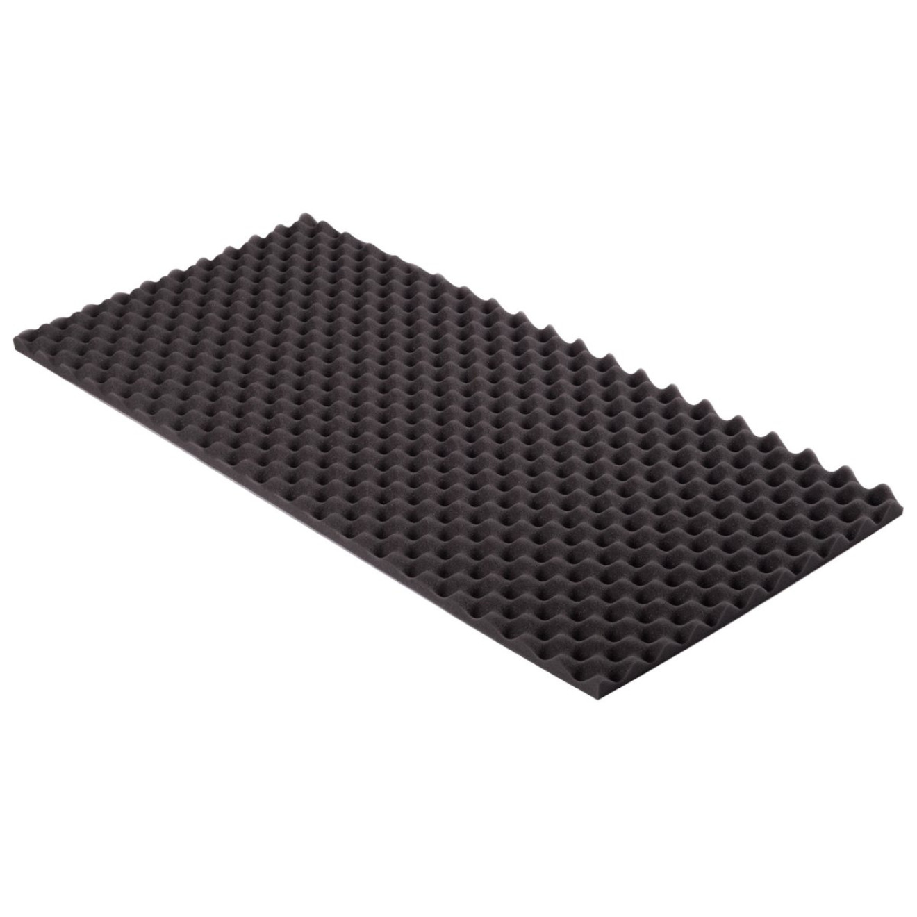 Akustik Noppenschaumstoff MicroPor 100 x 50 x 3cm anthrazit - Schaumstoff in Bestqualität