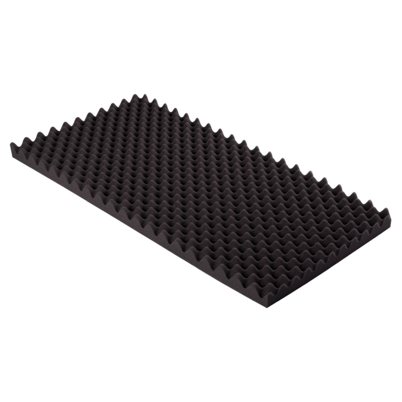 Akustik Noppenschaumstoff MicroPor 100 x 50 x 5cm anthrazit - Schaumstoff in Bestqualität