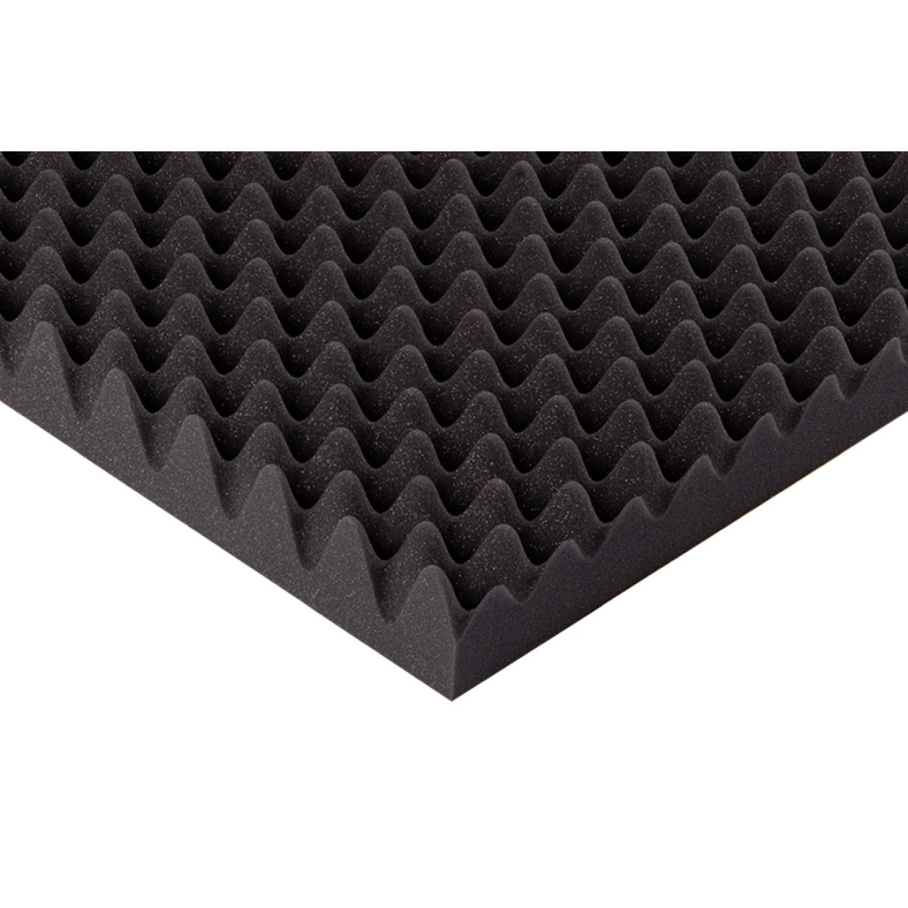 Akustik Noppenschaumstoff MicroPor 100 x 50 x 7cm anthrazit klebend - Schaumstoff in Bestqualität