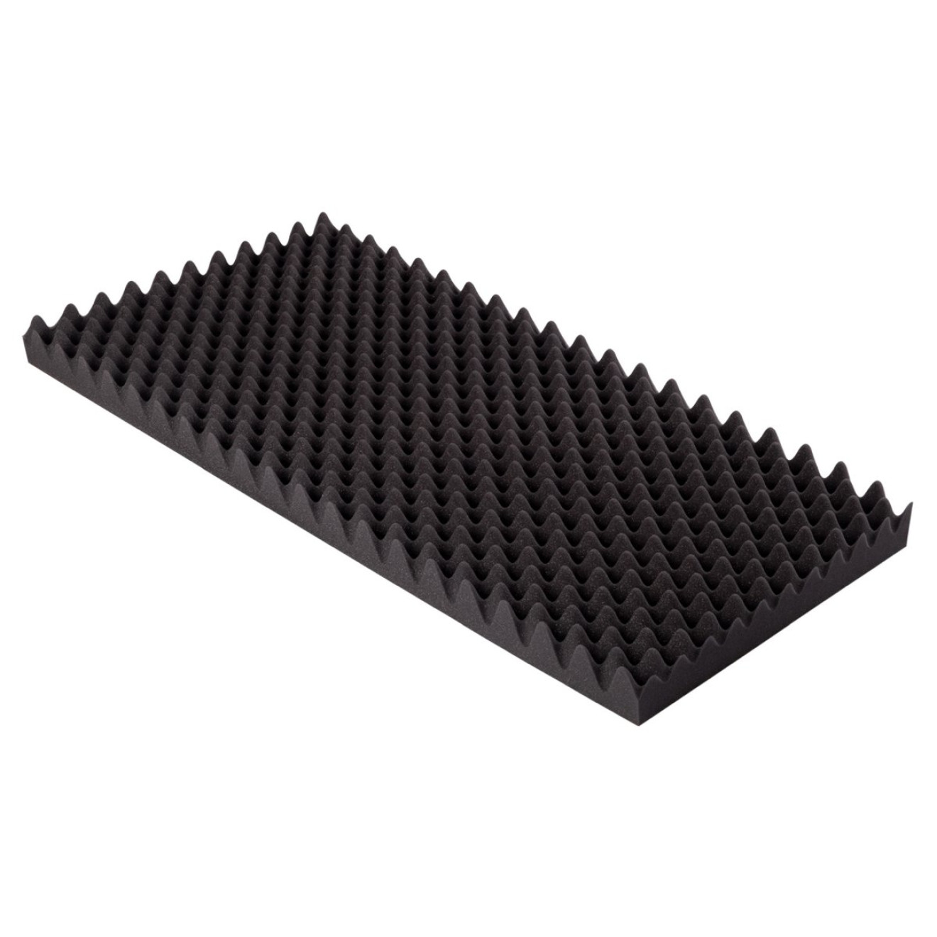 Akustik Noppenschaumstoff MicroPor 100 x 50 x 7cm anthrazit - Schaumstoff in Bestqualität