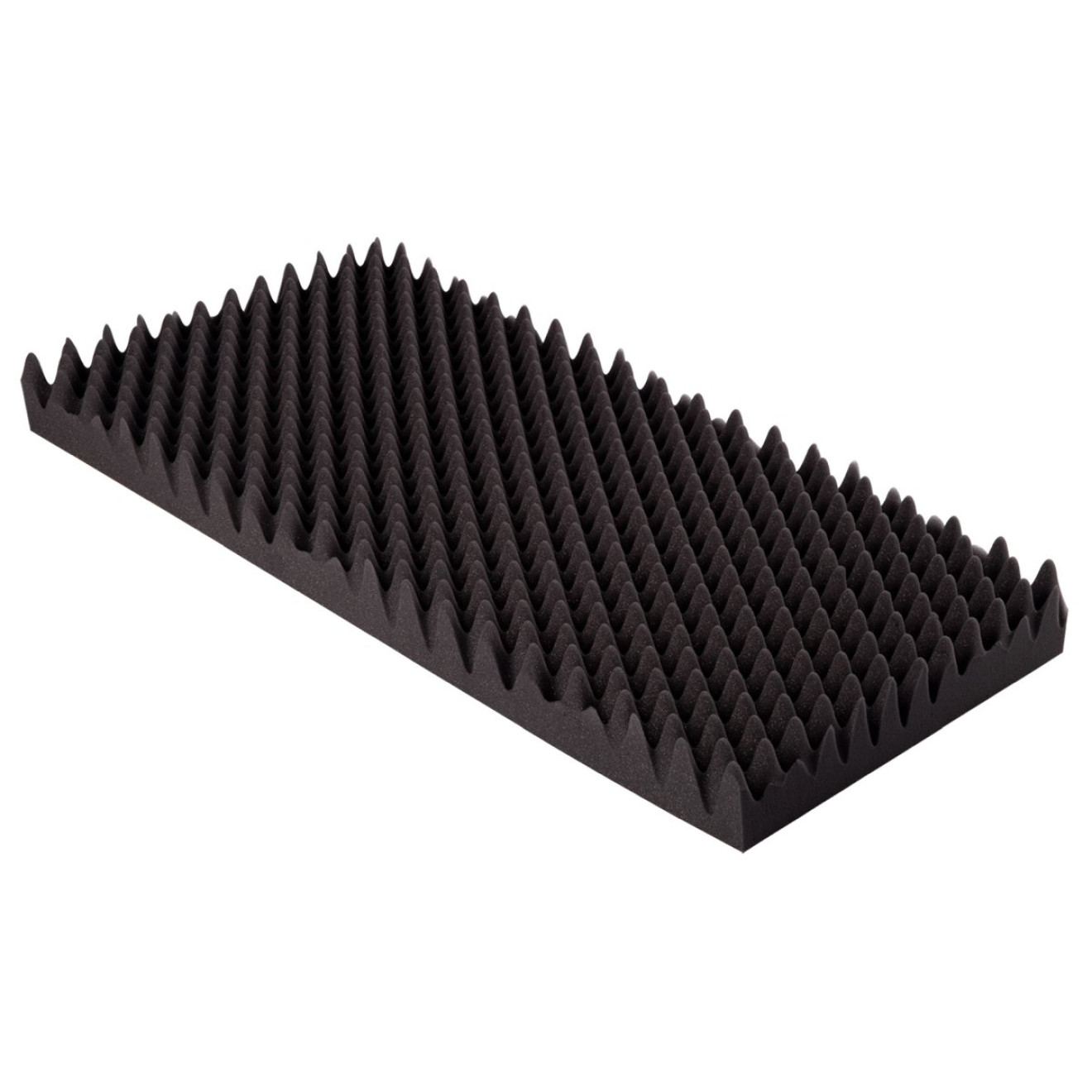 Akustik Noppenschaumstoff MicroPor 100 x 50 x 9cm anthrazit - Schaumstoff in Bestqualität