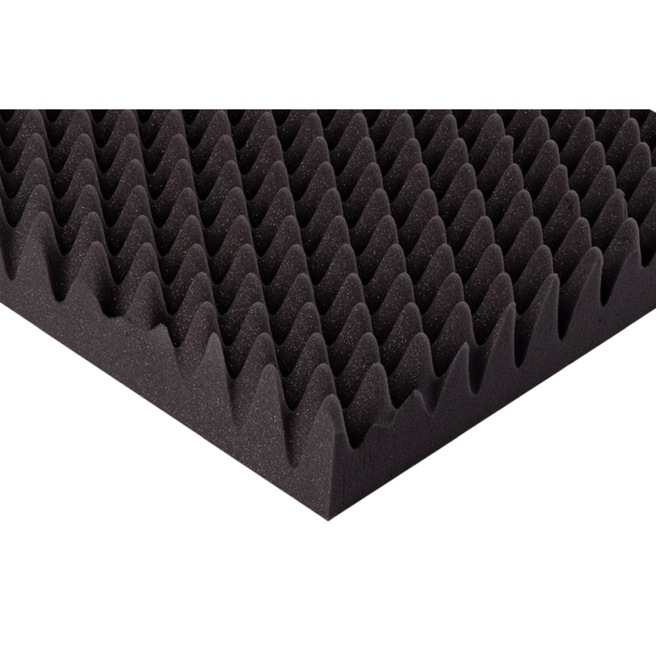 Akustik Noppenschaumstoff MicroPor 100 x 50 x 9cm anthrazit - Schaumstoff in Bestqualität