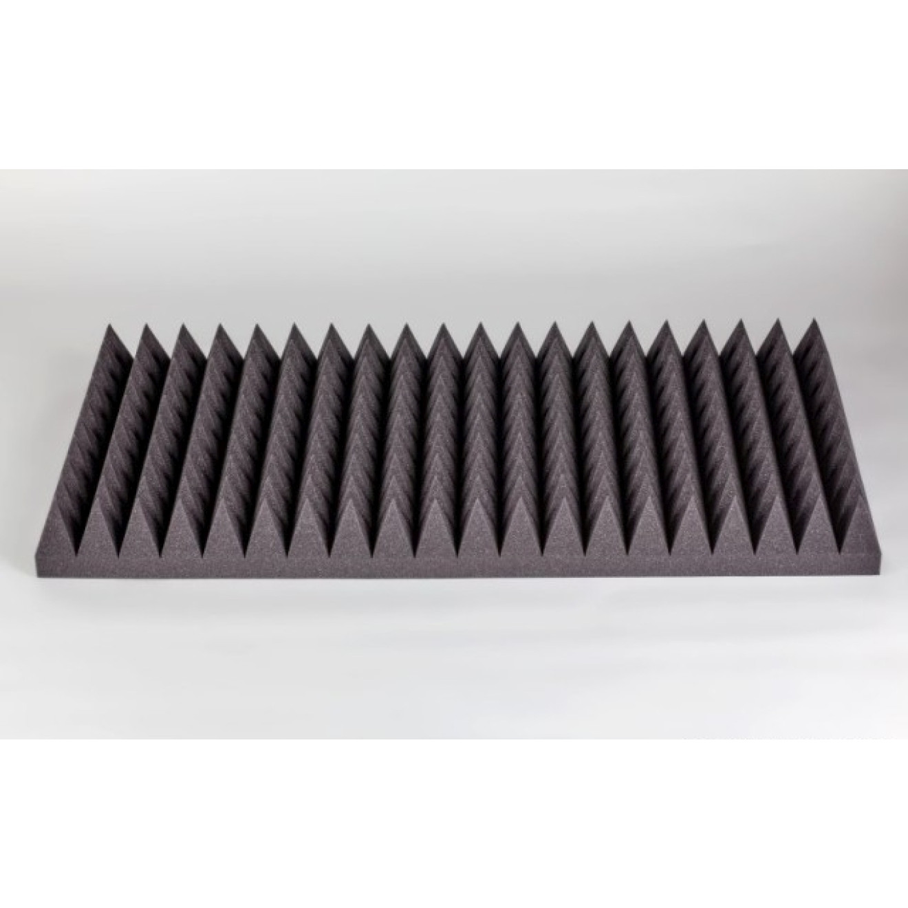 Akustik Pyramidenschaumstoff MicroPor 100 x 50 x 10cm anthrazit - Schaumstoff in Bestqualität