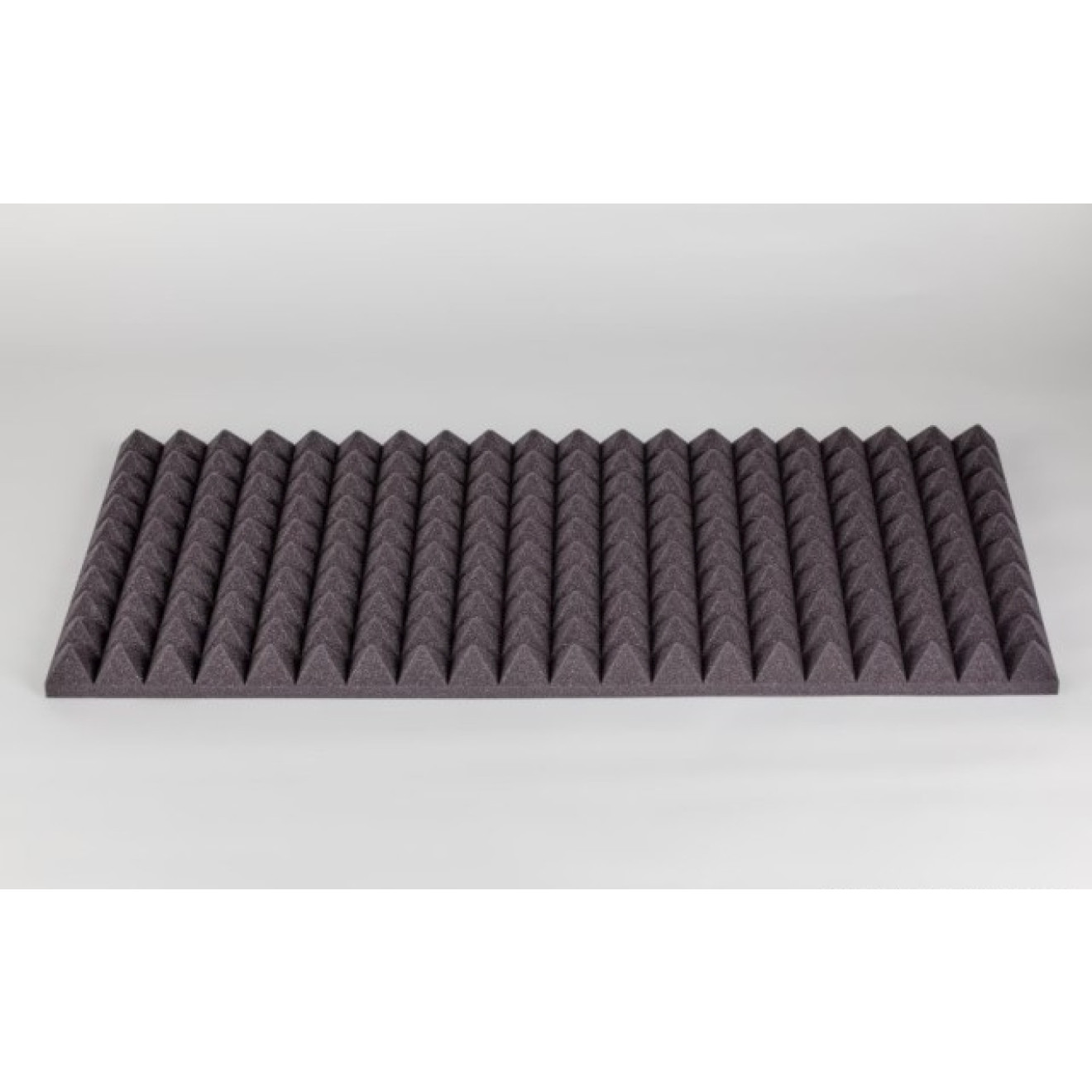 Akustik Pyramidenschaumstoff MicroPor 100 x 50 x 5cm anthrazit - Schaumstoff in Bestqualität