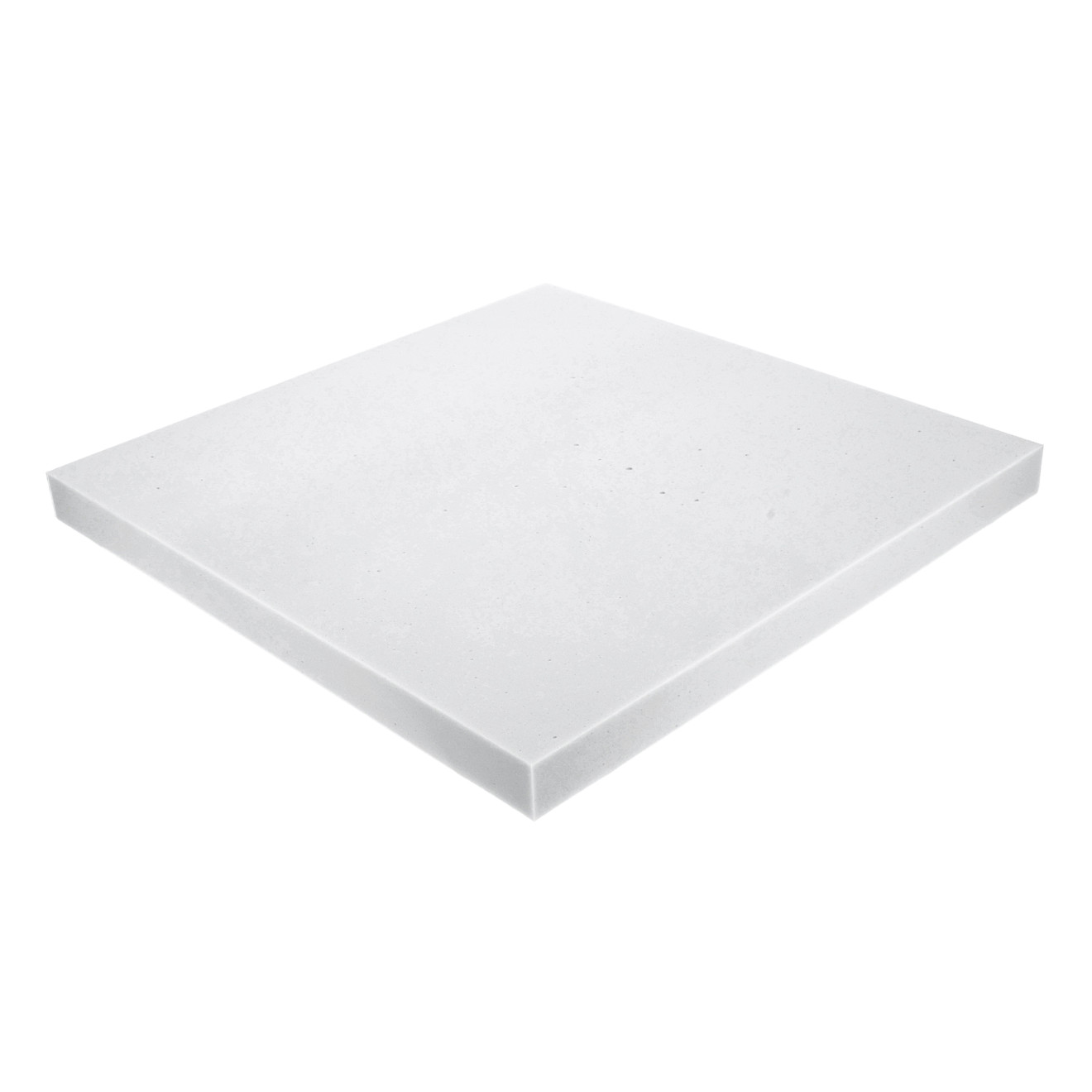 Sonderangebot - Absorber aus Basotect® G+ Schaumstoff 60cm x 60cm x 5cm, hellgrau