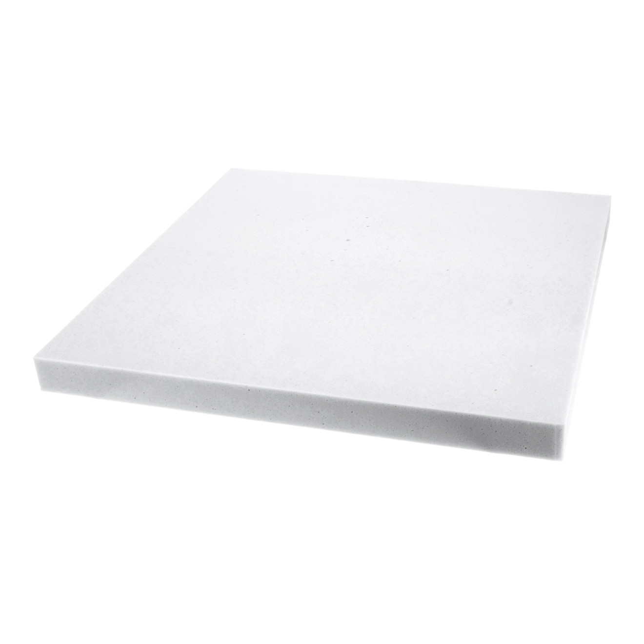 Sonderangebot - Absorber aus Basotect® G+ Schaumstoff 60cm x 60cm x 5cm, hellgrau