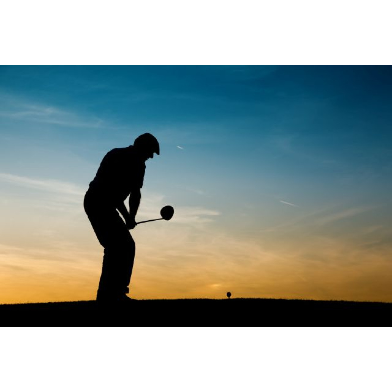 Akustikbild Golfspieler