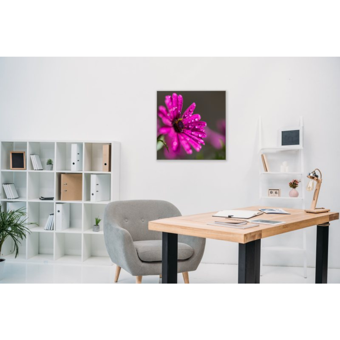 Akustikbild Lila Blume