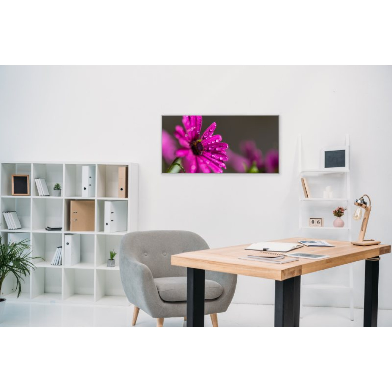 Akustikbild Lila Blume