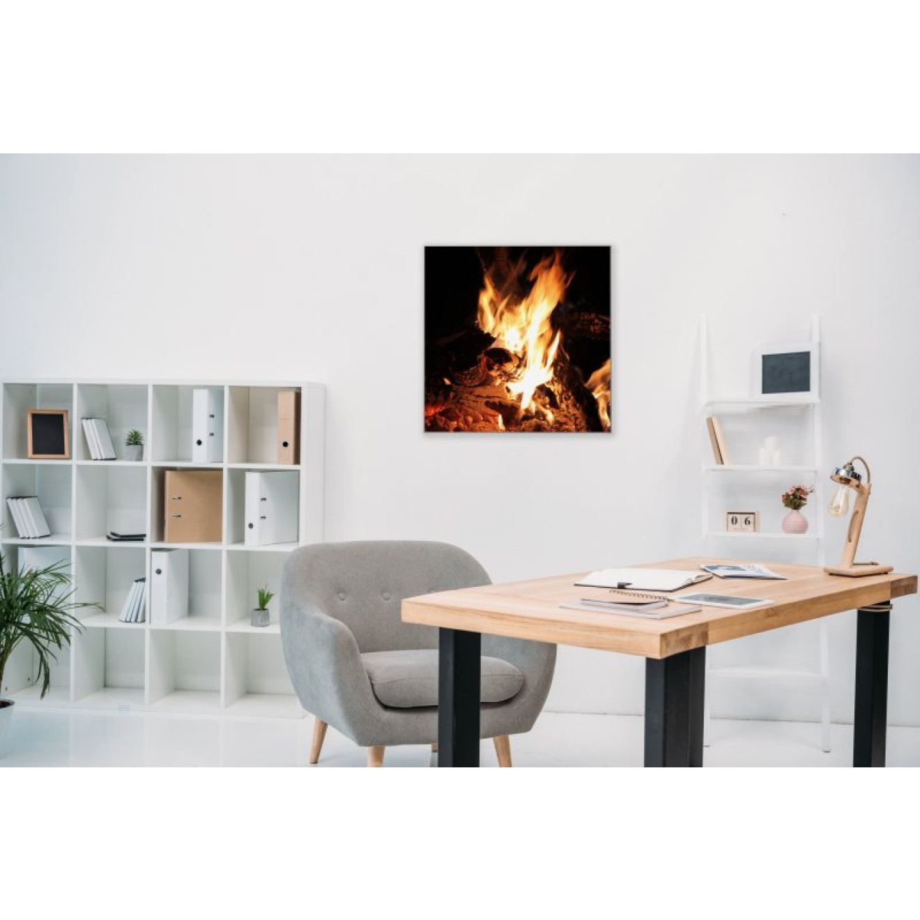 Akustikbild Lagerfeuer