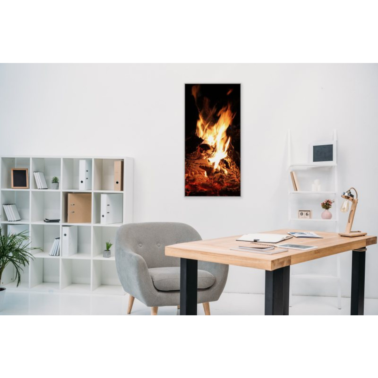 Akustikbild Lagerfeuer