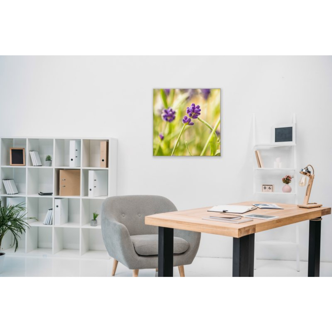 Akustikbild Lilane Wiesenblumen