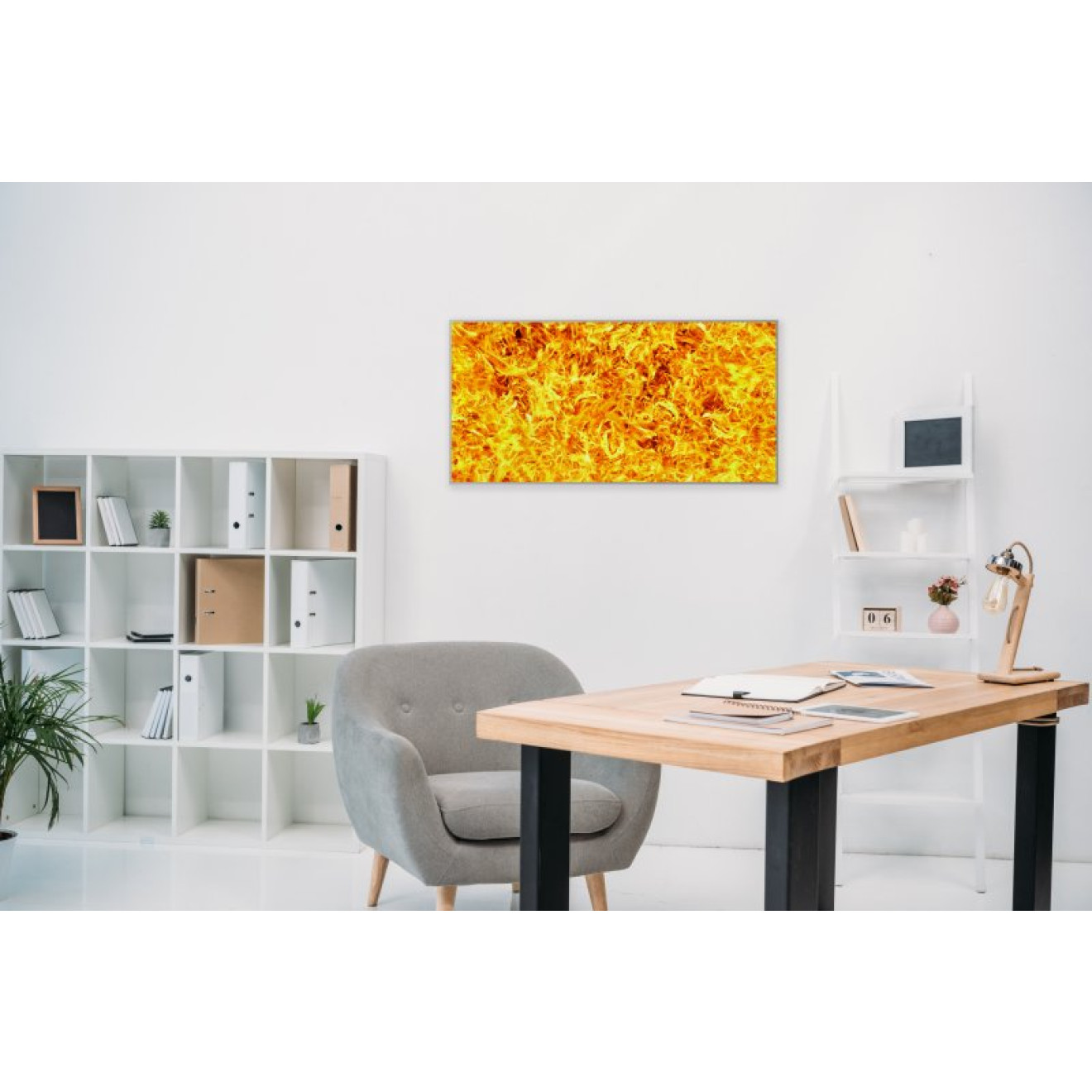 Akustikbild Feuerwand