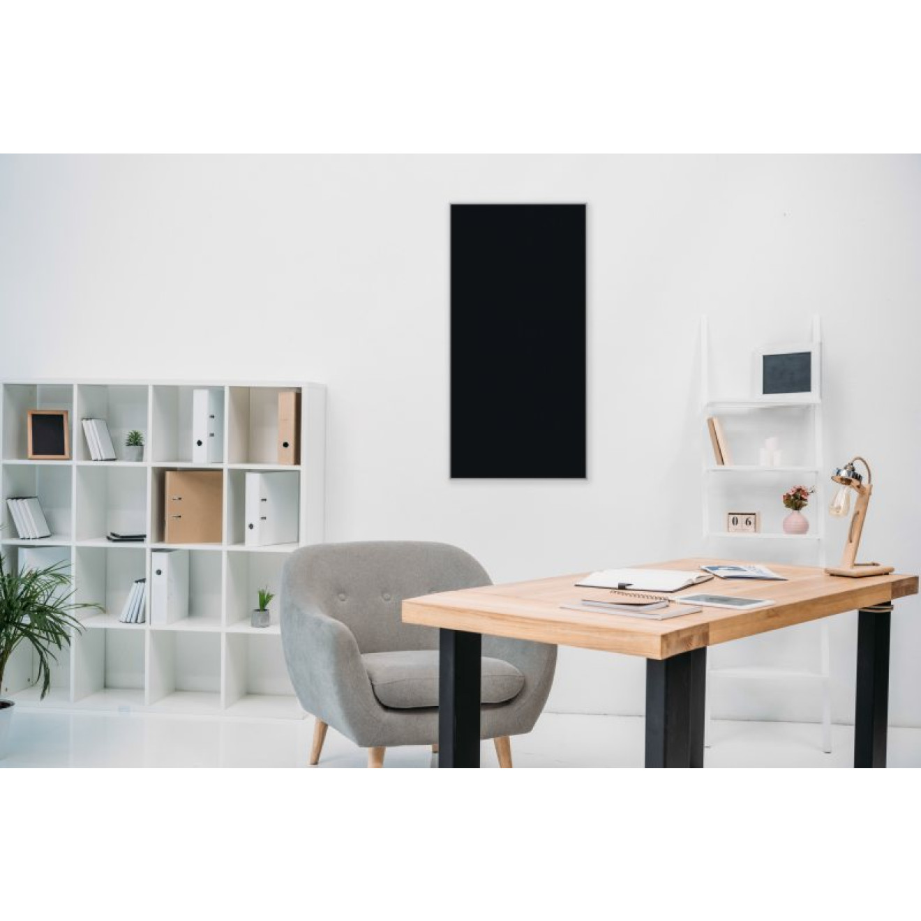 Akustikbild Unifarben mit hochwertigem ©Camira YS009