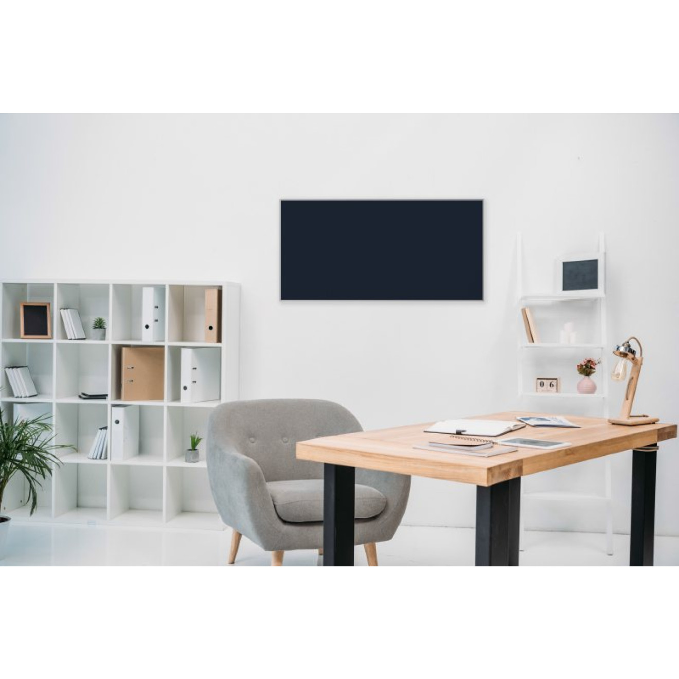 Akustikbild Unifarben mit hochwertigem ©Camira YS026