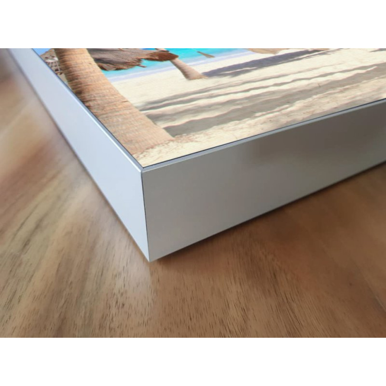 Akustikbild Hängematte und Palmen