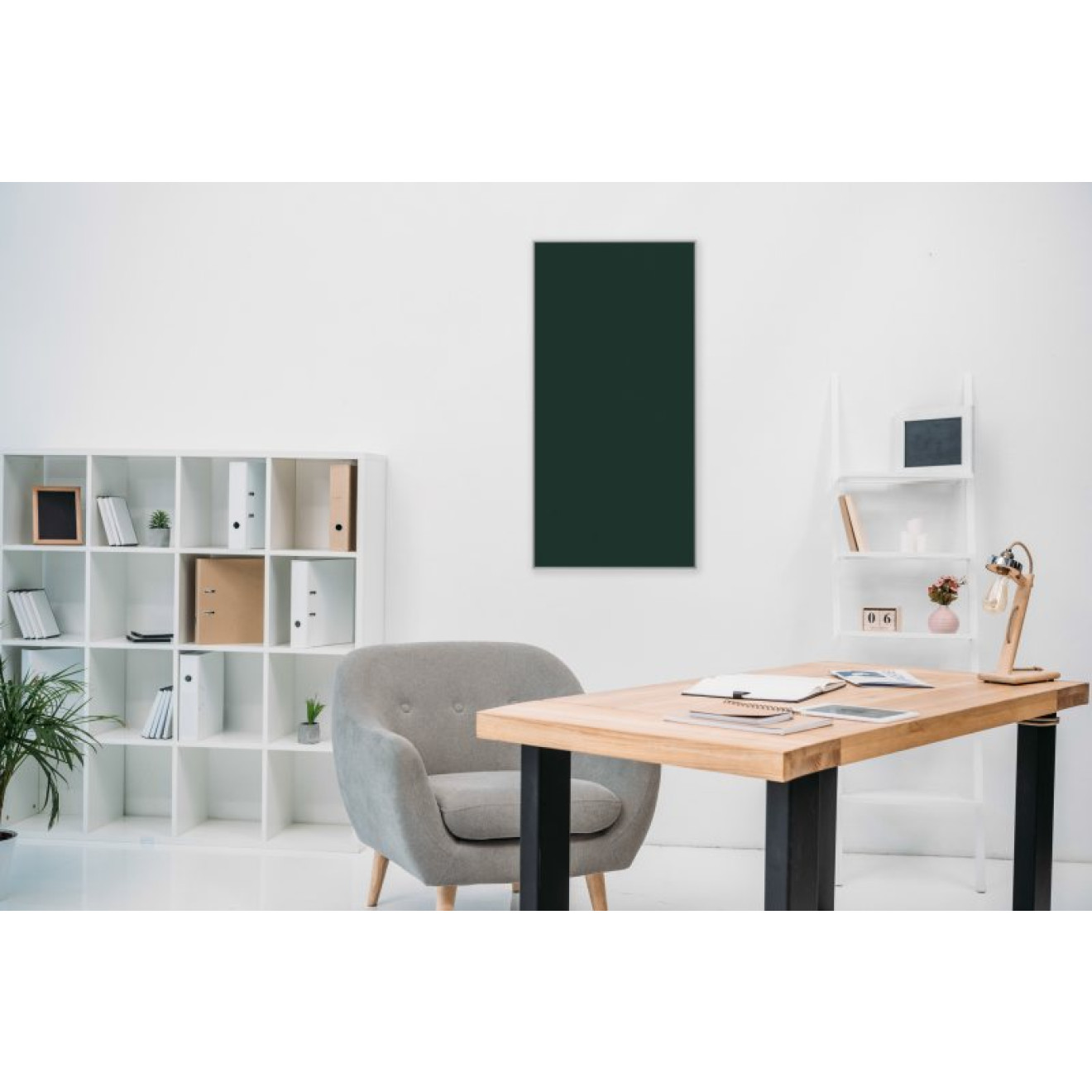 Akustikbild Unifarben mit hochwertigem ©Camira YS045