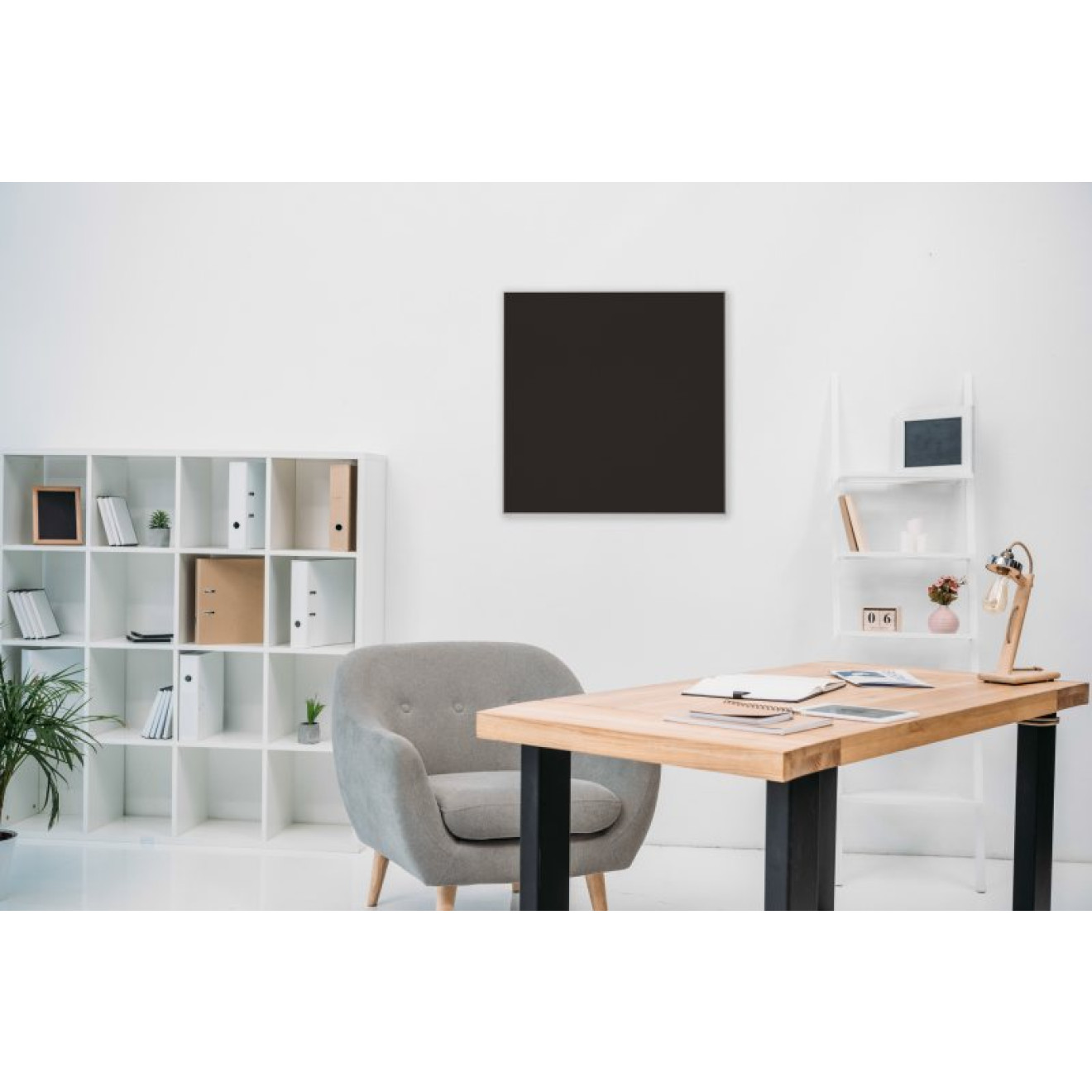 Akustikbild Unifarben mit hochwertigem ©Camira YS046