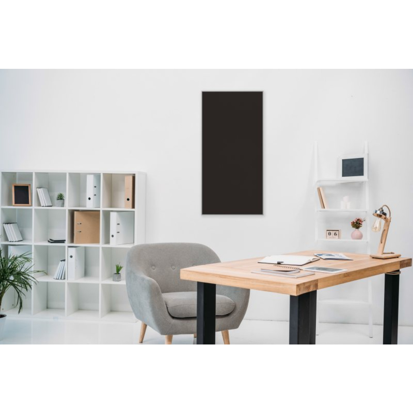 Akustikbild Unifarben mit hochwertigem ©Camira YS046