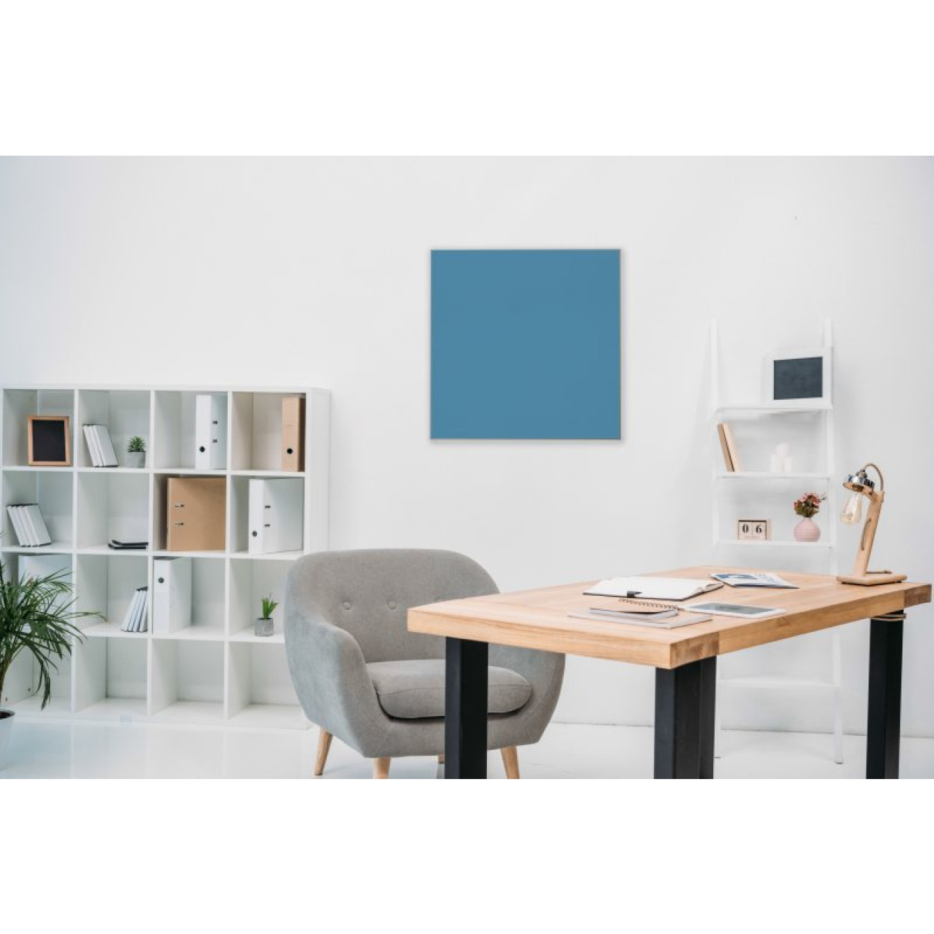 Akustikbild Unifarben mit hochwertigem ©Camira YS073