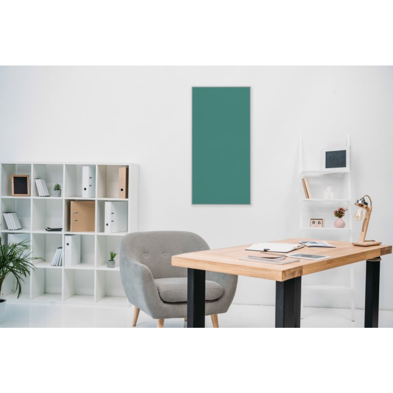 Akustikbild Unifarben mit hochwertigem ©Camira YS074