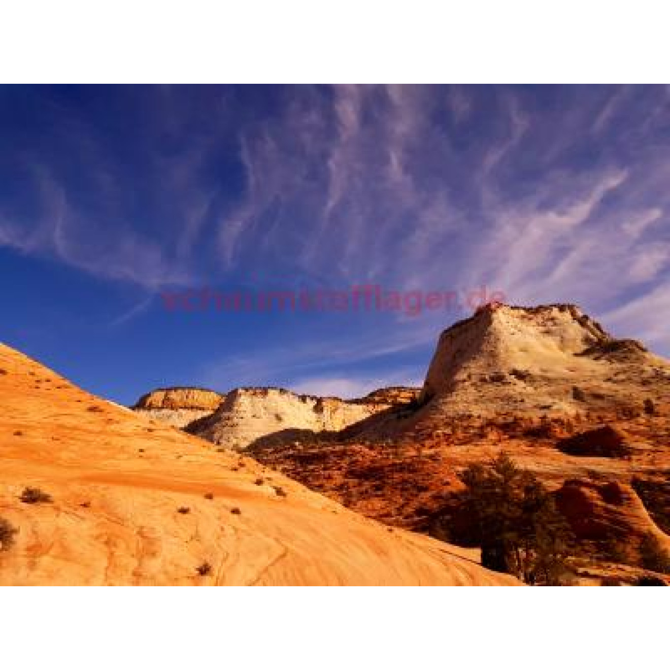 Akustikbild Zion Nationalpark Gebirge