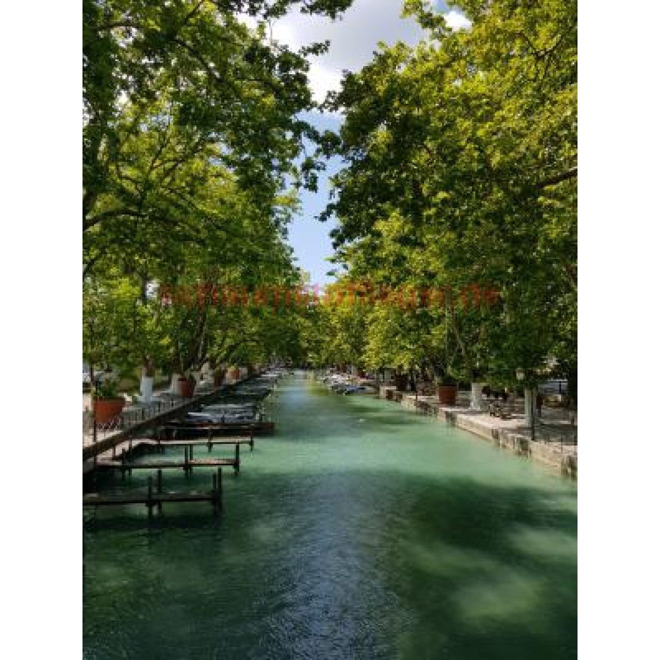 Akustikbild Bridge of Love in Annecy
