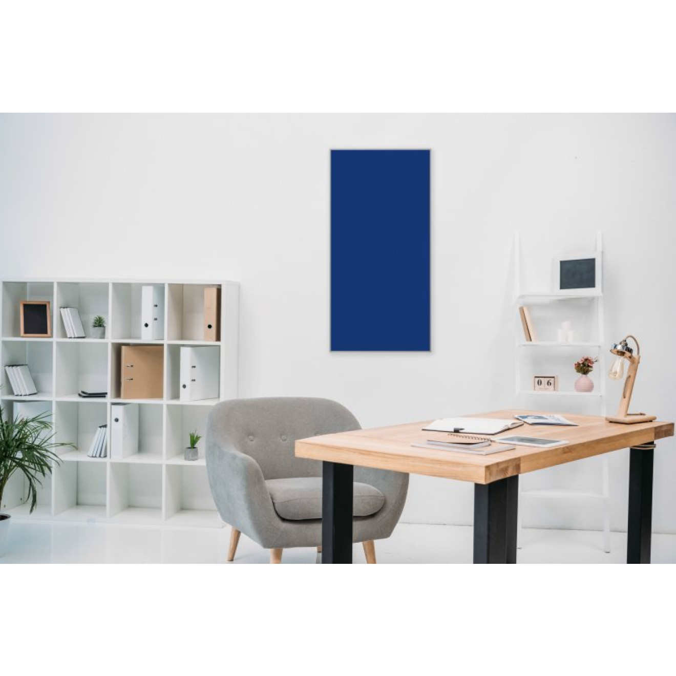 Akustikbild Unifarben mit hochwertigem ©Camira YS082