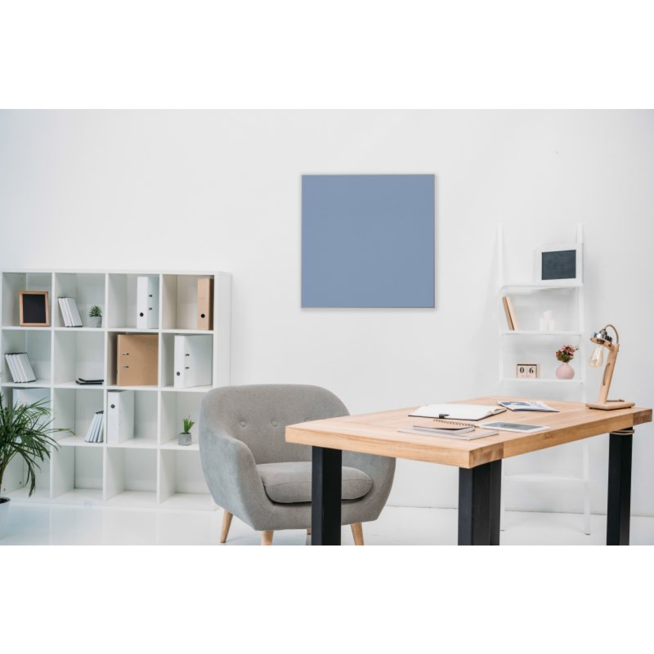 Akustikbild Unifarben mit hochwertigem ©Camira YS095