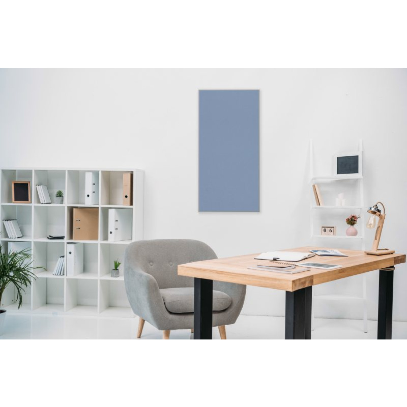Akustikbild Unifarben mit hochwertigem ©Camira YS095