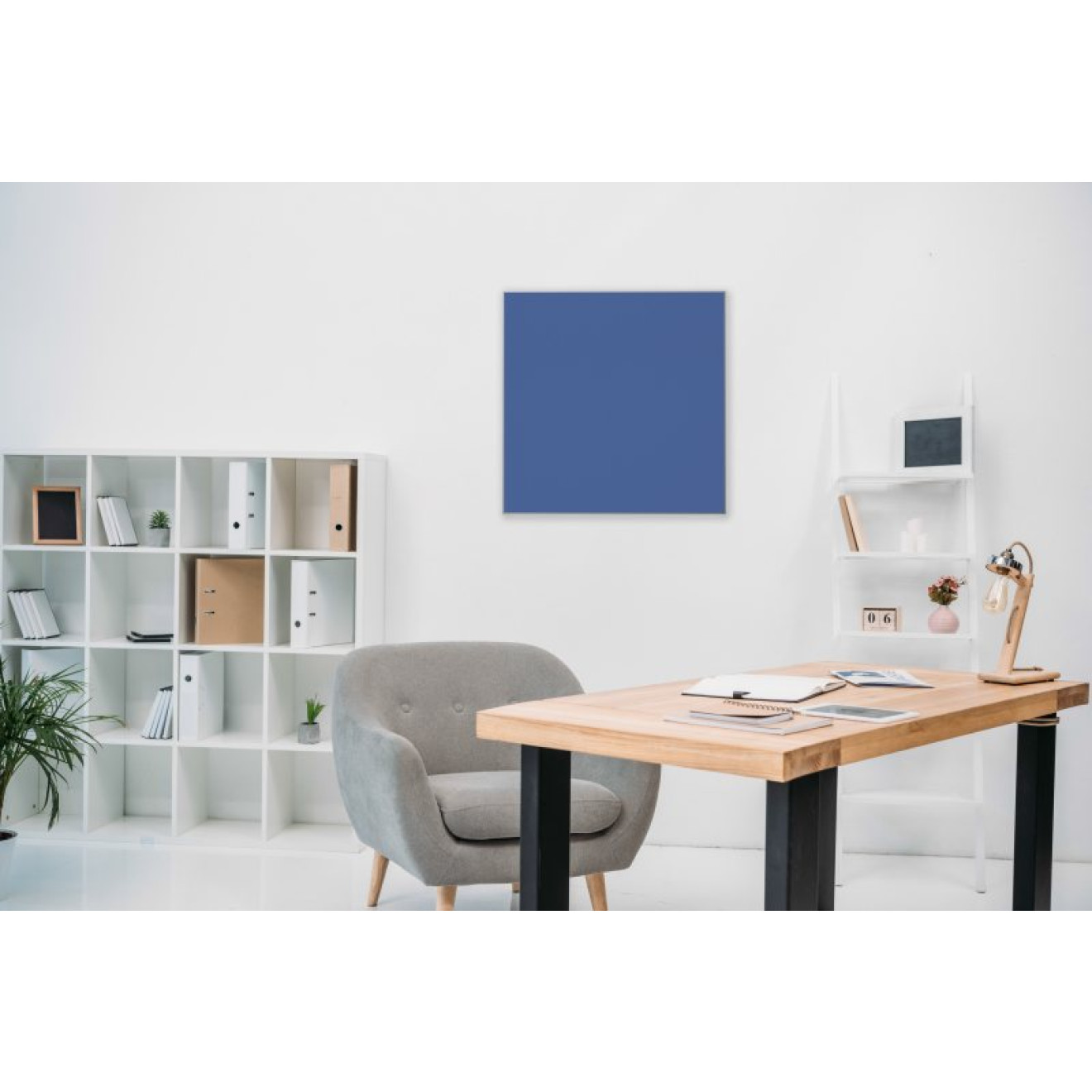 Akustikbild Unifarben mit hochwertigem ©Camira YS097